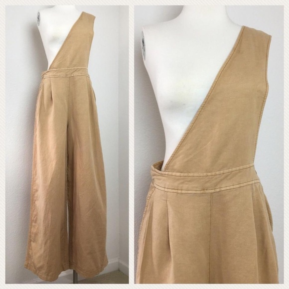 free people linen jumpsuit